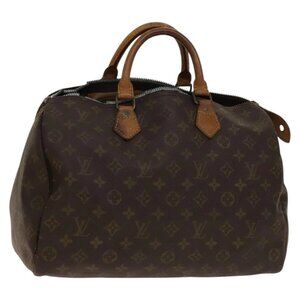 LOUIS VUITTON Monogram Speedy 30 Hand Bag M41526 LV Auth bs28597